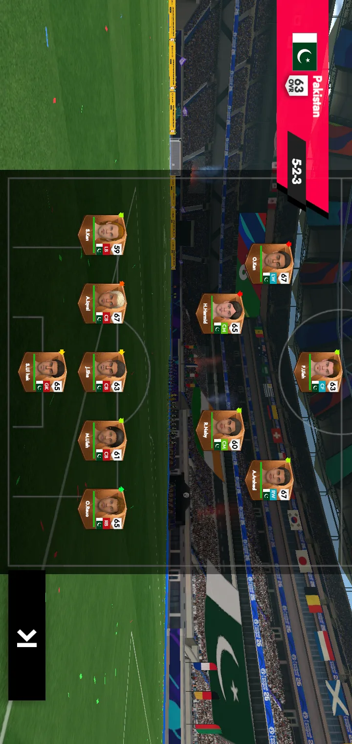 Football League 2026 tactics and formation screenshot